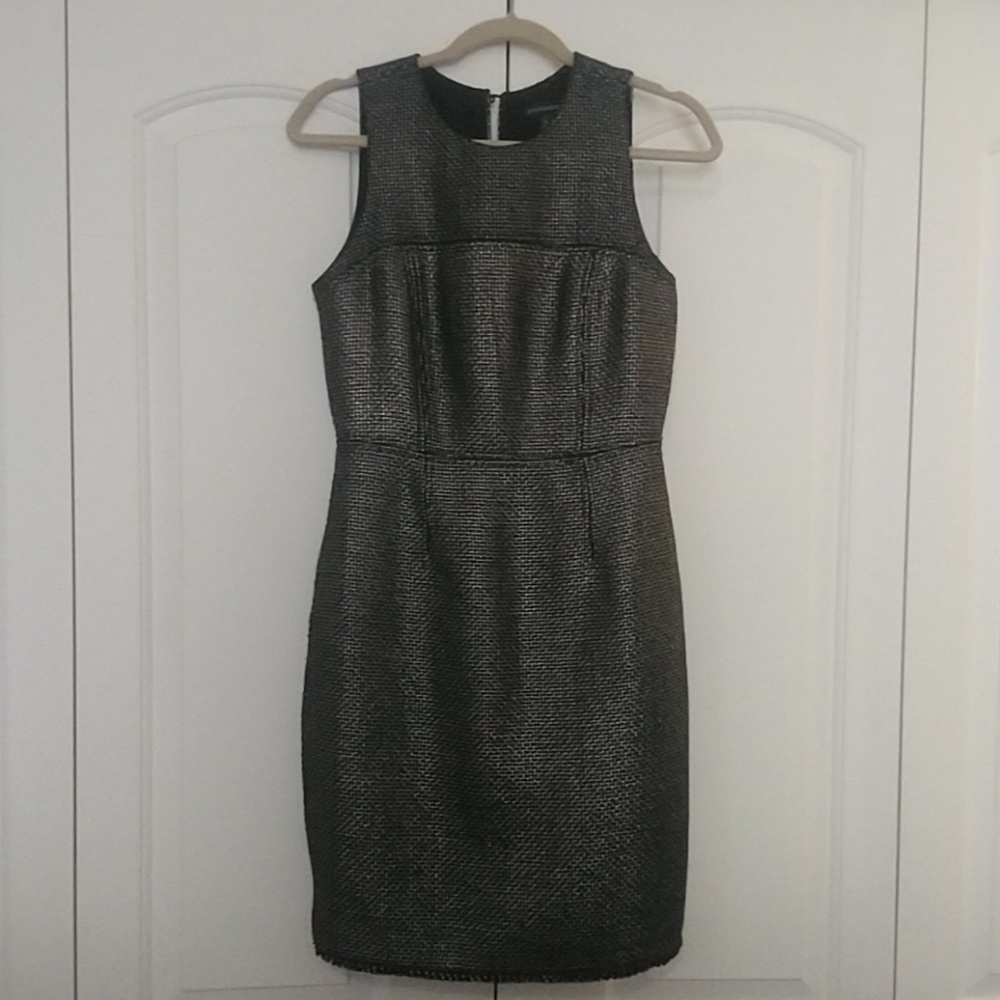 Banana Republic Textured sheath dress